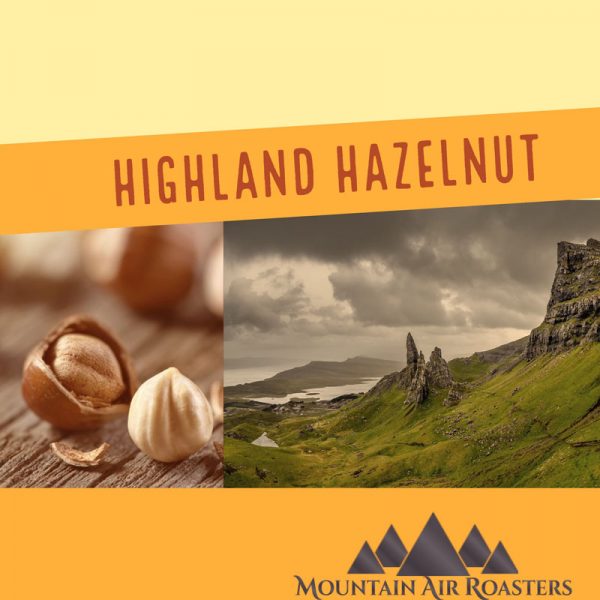 Highland Hazelnut Air Roasted Coffee artwork